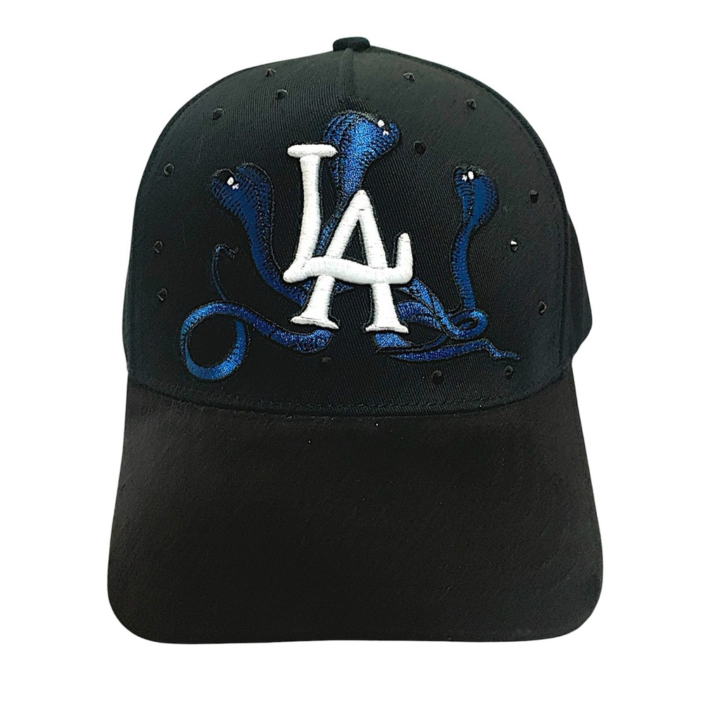 Rodrigo Hats Blue And Black With Crystals